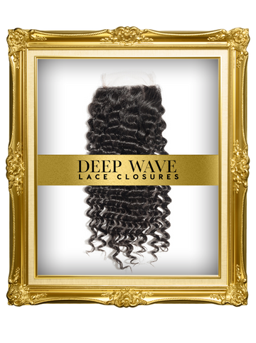 Deep Wave Lace Closures